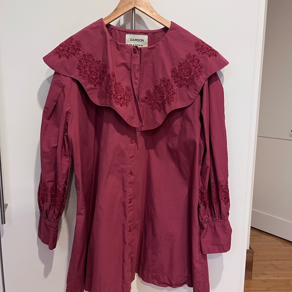 Damson Madder Mimi Mini Dress - Plum